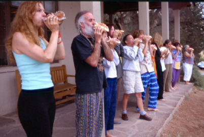 Conch Shell Class at the 2002 Retreat 