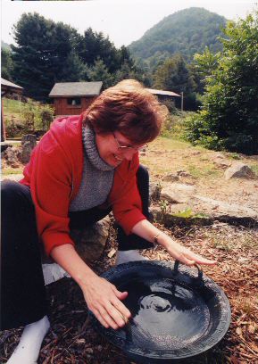 Marge with the Chinese Spouting Bowl